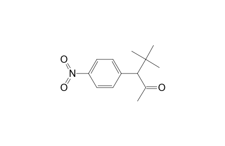 2-Pentanone, 4,4-dimethyl-3-(4-nitrophenyl)-