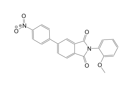 1H-isoindole-1,3(2H)-dione, 2-(2-methoxyphenyl)-5-(4-nitrophenyl)-