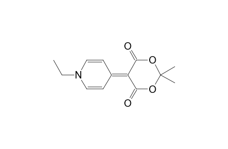 5-(1-Ethyl-1,4-dihydropyridin-4-ylidene)-2,2-dimethyl-1,3-dioxan-4,6-dione