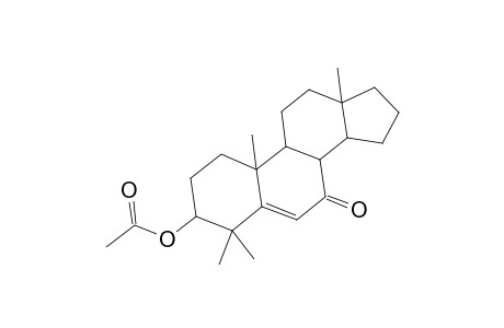 Androst-5-en-7-one, 3-(acetyloxy)-4,4-dimethyl-, (3.beta.)-