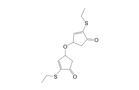 BIS-(3-ETHYLTHIO-4-OXO-2-CYCLOPENTENYL)-ETHER