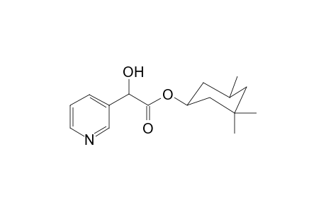 3',3',5'-Trimethylcyclohexyl (cis)-(3-pyridylglycol)carboxylate