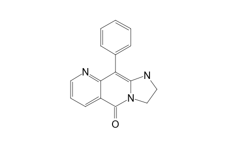 2,3-DIHYDRO-10-PHENYLIMIDAZO-[1,2-G]-[1,6]-NAPHTHYRIDIN-5(1H)-ONE