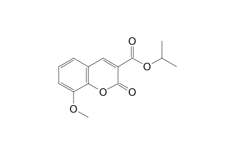 Isopropyl 8-methoxy-2-oxo-2H-chromene-3-carboxylate