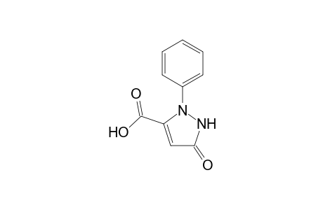 3-Pyrazoline-3-carboxylic acid, 5-oxo-2-phenyl-