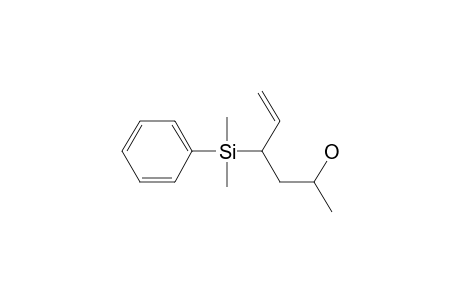 4-(dimethyl-phenylsilyl)hex-5-en-2-ol