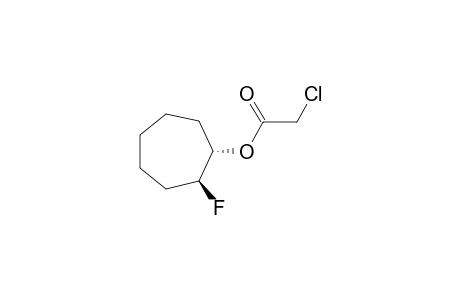 (S,S)-(+)-TRANS-1-CHLOROACETOXY-2-FLUOROCYCLOHEPTANE