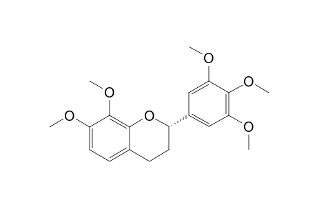 (2S)-7,8,3',4',5'-Pentamethoxyflavan