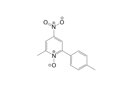2-Methyl-4-nitro-6-(p-tolyl)pyridine 1-oxide