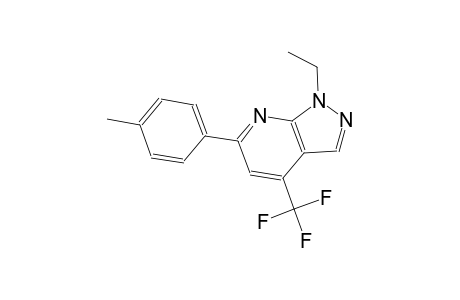 1H-pyrazolo[3,4-b]pyridine, 1-ethyl-6-(4-methylphenyl)-4-(trifluoromethyl)-