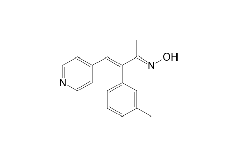 3-(3-Methylphenyl)-4-(pyridin-4'-yl)-3-buten-2-onoxime