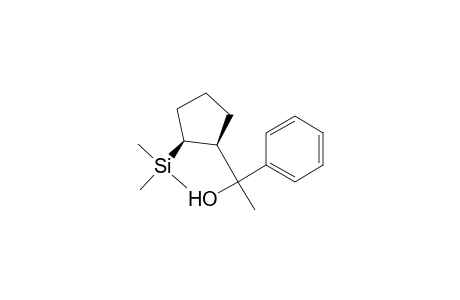 Benzenemethanol, .alpha.-methyl-.alpha.-[2-(trimethylsilyl)cyclopentyl]-, cis-