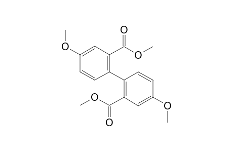 dimethyl 4,4'-dimethoxy-[1,1'-biphenyl]-2,2'-dicarboxylate