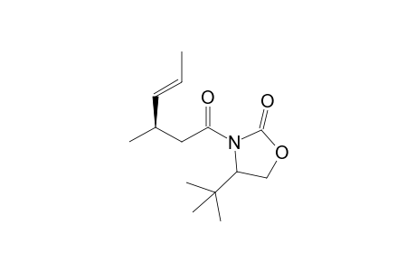 4-tert-Butyl-3-(1-oxo-3-methylhex-4-en-1-yl)-1,3-oxazolidin-2-one isomer