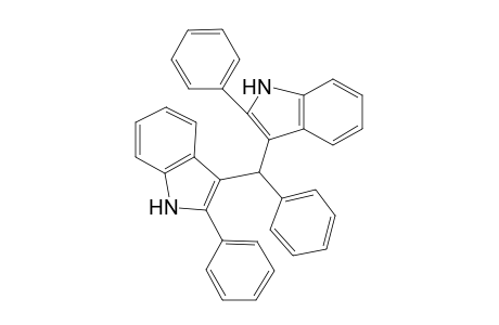 1H-indole, 3,3'-(phenylmethylene)bis[2-phenyl-
