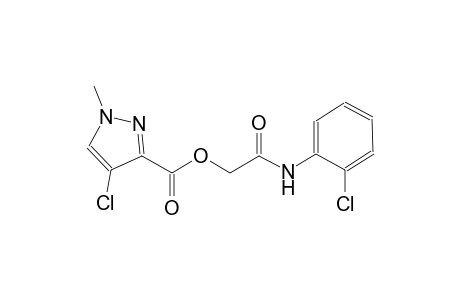 2-(2-chloroanilino)-2-oxoethyl 4-chloro-1-methyl-1H-pyrazole-3-carboxylate