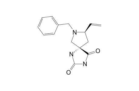 (2R,4R)-1-BENZYL-2-ETHENYL-PYRROLIDINE-4-SPIRO-5'-HYDANTOIN
