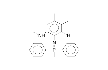2-METHYLAMINO-4,5-DIMETHYL-N-DIPHENYLMETHYLPHOSPHORANYLIDENEANILINE