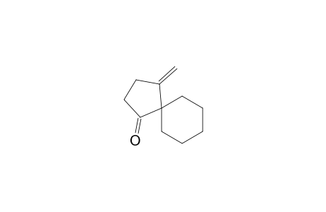 Spiro[4.5]decan-1-one, 4-methylene-