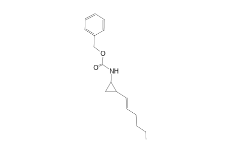 Benzyl [2-(Hex-1'-enyl)cyclopropyl]carbamate