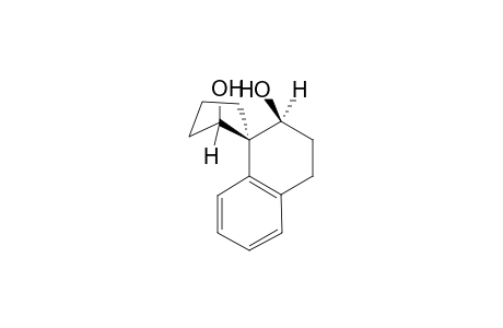 2'.alpha.,6.beta.-(+-)-2,3-Benza-6,2'-dihydroxyspiro[5.4]decane