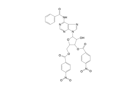 6-N-Benzoyl-9-[2-deoxy-3,5-O-di-p-nitrobenzoyl-.alpha.-d-ribosyl]adenine