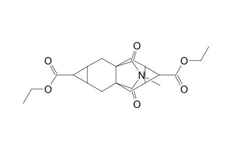 1H,3H-2a,5a-(Methaniminomethano)dicyclopropa[b,g]naphthalene-1,4-dicarboxylic acid, octahydro-8-methyl-7,9-dioxo-, diethyl ester