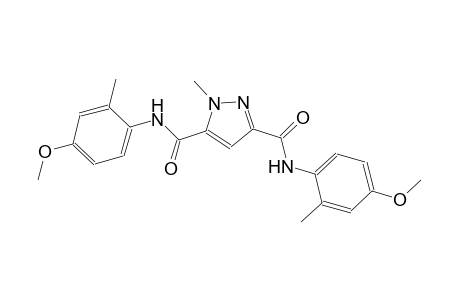 1H-pyrazole-3,5-dicarboxamide, N~3~,N~5~-bis(4-methoxy-2-methylphenyl)-1-methyl-