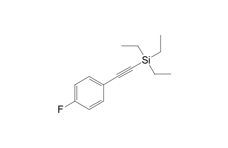 Triethyl(4-fluorophenylethynyl)silane