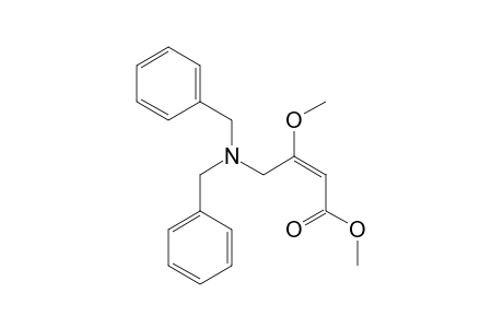 Methyl (E)-4-Dibenzylamino-3-methoxy-2-butenoate
