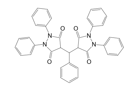 3,5-Pyrazolidinedione, 4,4'-(phenylmethylene)bis[1,2-diphenyl-