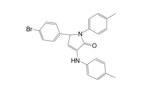 5-(4-bromophenyl)-1-(4-methylphenyl)-3-(4-toluidino)-1,5-dihydro-2H-pyrrol-2-one