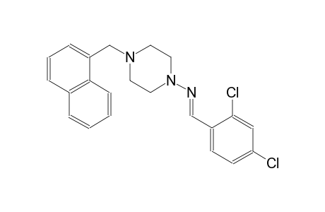 1-piperazinamine, N-[(E)-(2,4-dichlorophenyl)methylidene]-4-(1-naphthalenylmethyl)-