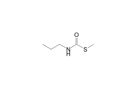 N-propylcarbamothioic acid S-methyl ester