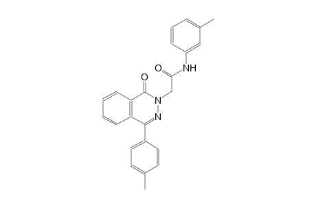 N-(3-methylphenyl)-2-(4-(4-methylphenyl)-1-oxo-2(1H)-phthalazinyl)acetamide