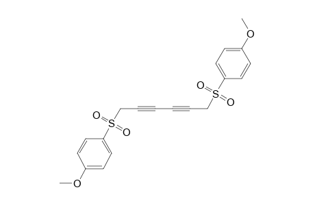 Benzene, 1,1'-[2,4-hexadiyne-1,6-diylbis(sulfonyl)]bis[4-methoxy-