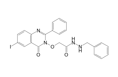N'-Benzyl-2-(6-iodo-4-oxo-2-phenylquinazolin-3(4H)-yloxy)acetohydrazide