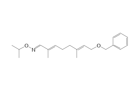 8-Benzyloxy-1-(isopropoxyimino)-2,6-dimethyl-2,6-octadiene