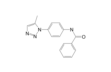 N-[4-(5-Methyl-1H-1,2,3-triazol-1-yl)phenyl]benzamide