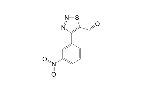 4-(PARA-NITROPHENYL)-1,2,3-THIADIAZOLE-5-CARBALDEHYDE