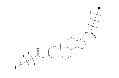 Androsta-3,5-diene-3,17.alpha.-diol, bis(heptafluorobutyrate)