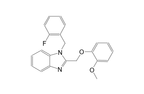 1-(2-Fluorobenzyl)-2-[(2-methoxyphenoxy)methyl]-1H-benzimidazole