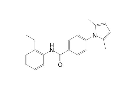 benzamide, 4-(2,5-dimethyl-1H-pyrrol-1-yl)-N-(2-ethylphenyl)-
