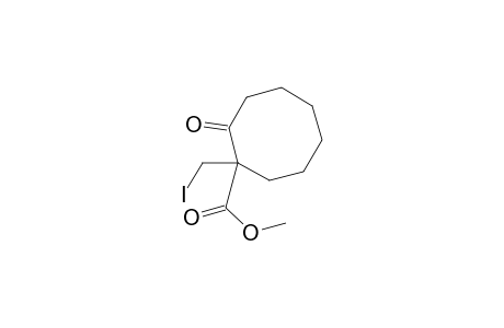 methyl 1-(iodomethyl)-2-oxocyclooctane-1-carboxylate