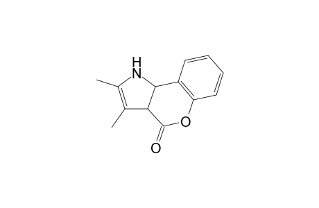2,3-Dimethyl-3a,9b-dihydro-1-benzopyrono[4,3-b]pyrrol-4(3H)-one