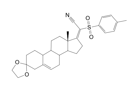 3,3-(Ethylenedioxy)-17-[isocyano[p-methylphenyl)sulfonyl]methylene]estr-5-ene