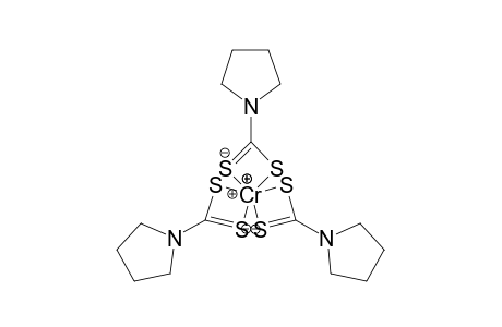 Chromium, tris(1-pyrrolidinecarbodithioato-S,S')-, (OC-6-11)-