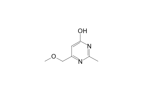 6-(methoxymethyl)-2-methyl-4-pyrimidinol