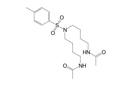 Acetamide, N,N'-[[[(4-methylphenyl)sulfonyl]imino]di-4,1-butanediyl]bis-