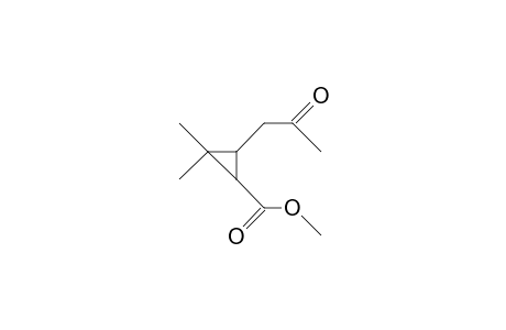 cis-2-Acetonyl-3,3-dimethyl-1-cyclopropanecarboxylic acid, methyl ester